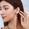 304 Stainless Steel Stud Earrings for Women EJEW-K310-03GP-2