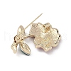 Flower Enamel Pins JEWB-C042-01E-G-2