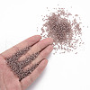 12/0 Imitation Jade Glass Seed Beads SEED-S049-A-012-5