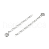 Non-Tarnish 304 Stainless Steel Chain Extender STAS-I304-26A-P-2