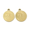 Ion Plating(IP) 316L Surgical Stainless Steel Pendants STAS-K280-11G-01-1