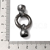 Ring Rack Plating Brass Spring Gate Rings KK-A225-05A-B-3