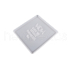 DIY Silicone Square Coaster Molds for Baby Shower SIMO-PW0014-07A-1