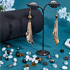   3Bags 3 Colors  Transparent Glass Beads  Segmented Multi-Color Beads GLAA-PH0003-36B-5