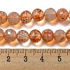 Baking Painted Glass Bead Strands GLAA-G116-02-5