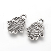 Tibetan Style Alloy Pendants TIBE-Q070-53AS-RS-1