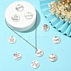 100pcs 10 Style Tibetan Style Alloy Pendants TIBEP-CJ0001-25-6