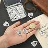 30Pcs 3 Styles Tibetan Style Alloy Pendants TIBEP-CJ0003-12-4