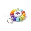 Opaque Acrylic & Seed Glass Pendants PALLOY-JF03837-5