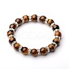 Gemstone Stretch Bracelets BJEW-JB01533-01-1