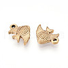 304 Stainless Steel Charms STAS-N109-46G-2