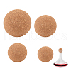 AHADERMAKER 4Pcs 4 Styles  Cork Massage Ball FIND-GA0004-34-1