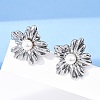 304 Stainless Steel Stud Earrings EJEW-B108-12P-3