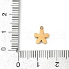 304 Stainless Steel Pendants STAS-L283-25G-01-3