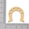 304 Stainless Steel Pendants STAS-B062-14G-3
