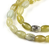 Natural Xiuyan Jade Beads Strands G-N346-02A-11-4