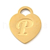 Ion Plating(IP) 304 Stainless Steel Pendants FIND-M017-01G-P-1
