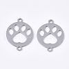 Tarnish Resistant 201 Stainless Steel Links connectors X-STAS-N091-26P-1