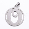Non-Tarnish 304 Stainless Steel Pendants STAS-K162-068P-2