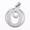 304 Stainless Steel Pendants STAS-K162-068P-2