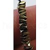 Rhombus Non-magnetic Synthetic Hematite Beads Strands G-D724-06-1