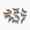 Tibetan Style Alloy Beads X-TIBEB-A11-3712-AB-FF-1