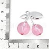 Alloy & Acrylic Pendants PALLOY-S053-01P-C-3