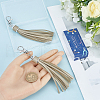 SUNNYCLUE 4Pcs PU Leather Pendant Decorations AJEW-SC0003-23A-3