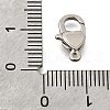 Heart Brass Lobster Claw Clasps KK-V007-20P-3