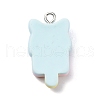 Cartoon Opaque Resin Imitation Food Pendants RESI-C043-03C-P-2