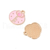 Valentine's Day Alloy Enamel Pendants FIND-M058-01KCG-2