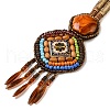 Colorful Woven Shells Boho Boho Pendant Necklaces for Women KH6555-3-2