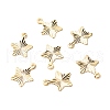 Brass Charms KK-F831-021G-RS-1