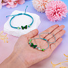Adjustable Nylon Braided Bead Bracelets BJEW-TA00488-4
