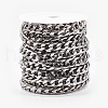 Tarnish Resistant 304 Stainless Steel Cuban Link Chains A-CHS-E013-17C-2