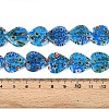 Handmade Millefiori Glass Beads Strands LAMP-T021-29C-4
