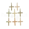 Real 18K Gold Plated Brass with Glass Pendants KK-A209-15G-1