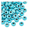   100Pcs Dyed Synthetic Turquoise European Beads SPDL-PH0001-03-7