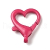 Spray Painted Alloy Lobster Claw Clasps PALLOY-K257-13-3
