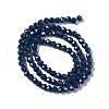 Faceted Glass Beads Strands EGLA-J042-36B-12-2