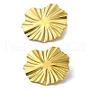 304 Stainless Steel Stud Earrings EJEW-U001-04G-04-2
