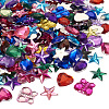 Flat Back & Back Plated Acrylic Rhinestone Cabochons MACR-TA0001-62B-2