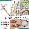  8Pcs 4 Colors Campervan Food Grade Silicone Beads SIL-NB0001-42-6