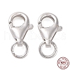 925 Sterling Silver Lobster Claw Clasps STER-K167-074A-S-1