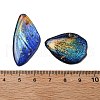 4Pcs Transparent Epoxy Resin Butterfly Wings Pendants RESI-C057-05D-3