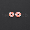 Handmade Two Tone Polymer Clay Beads CLAY-N008-B010C-3