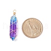 Glass Pendants PALLOY-JF01741-01-3