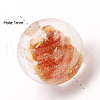 Handmade Gold Sand Lampwork Beads LAMP-S034-12mm-M-3