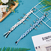 2Pcs Polyester & Spandex Cord Pendant Decorations HJEW-FH00034-4