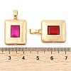 Rack Plating Brass Pendants KK-I710-11A-4